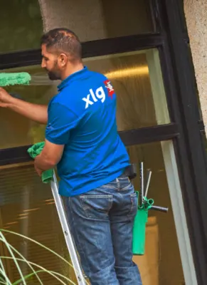 Nettoyage de vitres